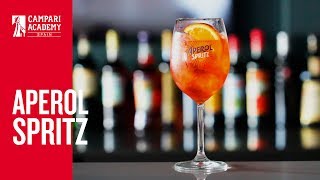 Aperol Spritz  Giuseppe Santamaria  Campari Academy [upl. by Anyale789]