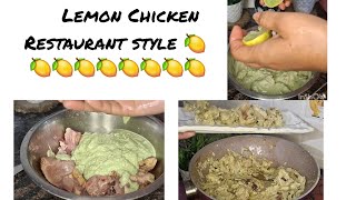 Lemon Garlic ChickenA quick and easy recipe Lemonchickenchickenrecipeasmrsounds cookingsound [upl. by Thisbe]