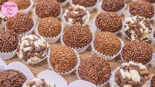 BRIGADEIRO GOURMET PERFEITO E DE FÃCIL PREPARO  FAÃ‡A E VENDA RECEITAS DA CRIS [upl. by Llenad]