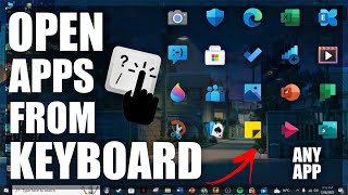How To Open PC Applications With Keyboard  Open Pc Apps From Keyboard With One Press [upl. by Aihtnic]