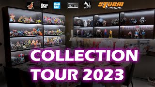 Toys Collection Room Tour  Hot Toys Inart Mezco Storm Bandai Nba Cars models amp more [upl. by Lekcim]