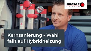 Alte Heizung unzureichend Familie aus NRW entscheidet sich für eine Hybridheizung [upl. by Dolph562]