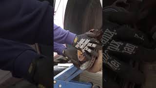 Brake Rotor Replacement springonshorts car repair mechanic diy [upl. by Appilihp]