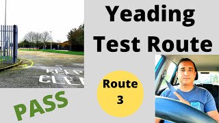 UK Driving Test Routes 3  Yeading Roundabouts UrduHindiPunjabi [upl. by Merrie360]