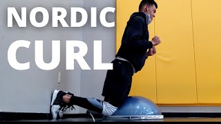 How to do Nordic Curl How to set up Nordic Curl without partner how to set up and variations [upl. by Correy]