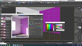 8 how to use vray override material in autodesk 3d studio max [upl. by Ethelda]