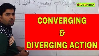 LIGHT  PART 5 CONVERGING AND DIVERGING LENS AND MIRROR [upl. by Fredi164]