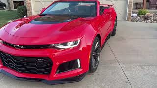 2017 CHEVROLET CAMARO ZL1 CONVERTIBLE 50TH ANNIVERSARY [upl. by Hars]