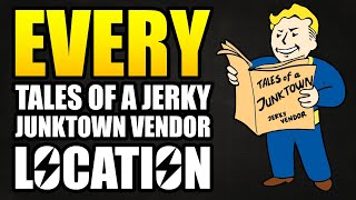 Where To Find All 8 Tales of a Junktown Jerky Vendor in Fallout 4 [upl. by Nyllaf764]