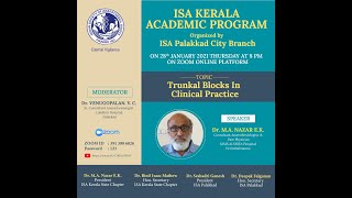 Truncal Blocks in Clinical Practice ISA Kerala State Chapter Academic Programme [upl. by Gnouhc]