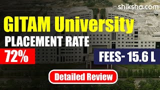 GITAM University Vizag Review  Courses Admission 2024 Fees Placements Ranking [upl. by Eibrad]