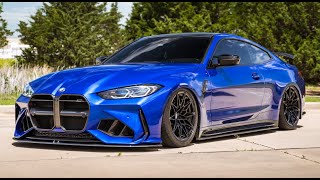 Modified G82 BMW M4 Competition Air Suspension  The Perfect M Car [upl. by Aisyat]