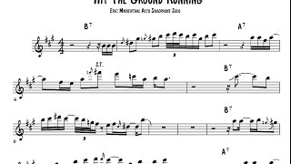 Eric Marienthal Hit The Ground Running Solo Transcription by Gordon Goodwin Big Phat Band live [upl. by Runck301]