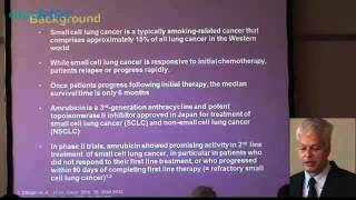 Joachim von Pawel Germany Randomized phase 3 trial of amrubicin versus topotecan [upl. by Hepzi493]