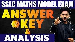 SSLC Model Exam Maths  Exam Analysis Answer Key  Exam Winner SSLC [upl. by Goddard981]