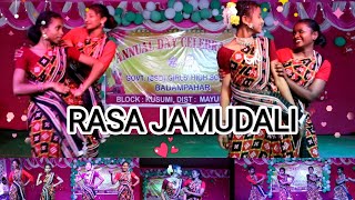 Rasa JamudaliSambalpuri danceSSD BadampaharAnnual function2024elections [upl. by Ardnahs]