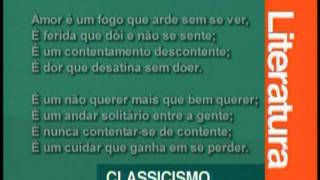 Luís Vaz de Camões  Amor é Um Fogo Que Arde Sem Se Ver Poesia [upl. by Chee121]