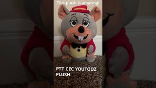 PTT Chuck E Cheese plush chuckecheese nostalgia youtooz plush cec ptt [upl. by Almira761]