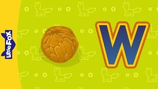 Letter W  Phonics Songs  Little Fox  Animated Songs for Kids [upl. by Gunilla]