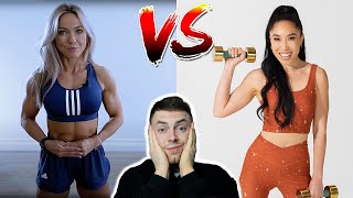 Making BAD Home Workouts BETTER  Caroline Girvan vs Blogilates [upl. by Fredette]