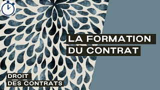 La Formation du Contrat  Droit des Contrats [upl. by Ariak]