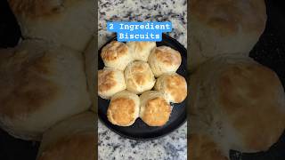 2 Ingredient Biscuits  Homemade Biscuit Recipe  Easy Light Fluffy [upl. by Selry]