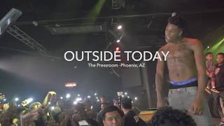 NBA YoungBoy Performing quotOutside Todayquot Live In Concert in Phoenix AZ The Pressroom [upl. by Aikyt]