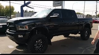 2015 Ram 3500 Mega Cab Lifted BDS Black Top Laramie  Rig Ready Rams [upl. by Cheng]