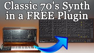 Amazing FREE Synth VST Plugin Korg PS 3300 Emulation  FB 3300 by Full Bucket Music  Review [upl. by Pauli918]