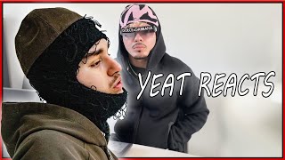 Yeat reacts to Yeat Skit Gone Wrong [upl. by Elletnuahs]