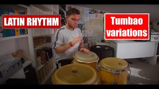 LATIN RHYTHM  Tumbao variations on Congas [upl. by Lasley864]