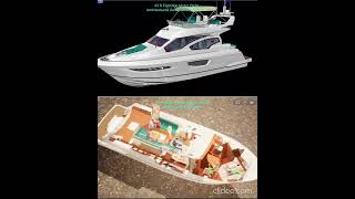 X 43 Flybridge Motor Yacht ArchitectureampDesigned by Andrei Rochian [upl. by Blakelee475]