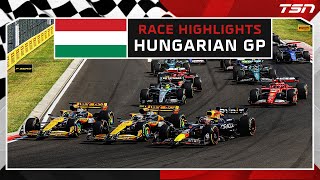 F1 RACE HIGHLIGHTS Hungarian Grand Prix [upl. by Yaker263]