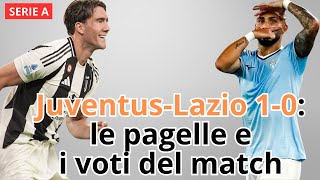 JuventusLazio 10 le pagelle e i voti del match di Serie A [upl. by Yvonne743]