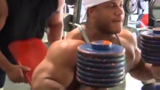 Phil heath  Inclined Dumbbell Press  workout [upl. by Nawed]