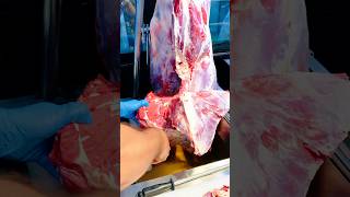 Breaking Down Beef Forequarter by Hand shorts [upl. by Allegna]