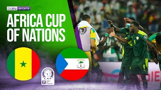 Senegal vs Equatorial Guinea  AFCON 2021 HIGHLIGHTS  01302022  beIN SPORTS USA [upl. by Adamok]