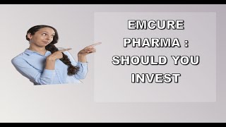 EMCURE PHARMA IPO SHOULD YOU INVEST IN [upl. by Naahsar]