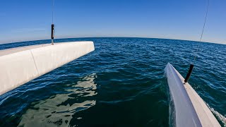 Catamarano V1R della Bimare ad Alba Adriatica  Abruzzo [upl. by Xena485]