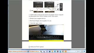 Fix Dell Monitor No DisplayPort Cable error No DP Signal in Dell Monitor [upl. by Dyson]