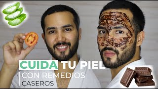 3 😱 RECETAS CASERAS para el cuidado de la cara 😎 HOMBRES  Inspira tu estilo [upl. by Reinertson]