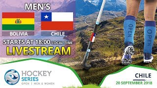 Bolivia v Chile  2018 Men’s Hockey Series Open  FULL MATCH LIVESTREAM [upl. by Wauters821]