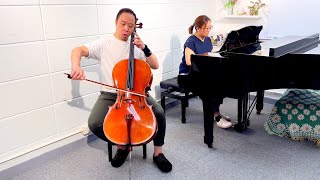 ABRSM Cello Grade 2 Hasse Bourrée from quotTwo Dancesquot [upl. by Nyrehtak]