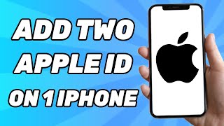 How To Sign in Another Apple ID on iphone  Add Two apple id on 1 iphone [upl. by Fonz]