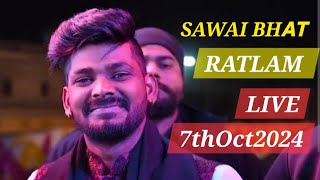 Sawai Bhatt in Ratlam live in concert  Navratri spacial [upl. by Roslyn795]