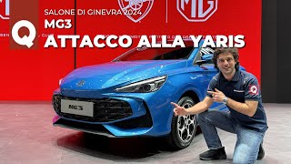 LIBRIDO cinese che sfida la YARIS fino a 22 Kml WLTP  MG3 2024 [upl. by Niamor]