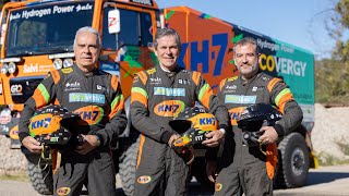 El KH7 ECOVERGY Team listo para el Dakar 2025 [upl. by Nwahsram]