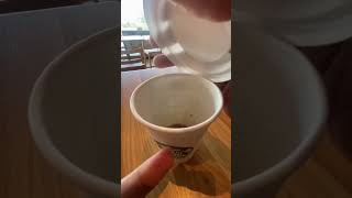 PROTEIN COFFEE AT STARBUCKS proteinsnack starbucks plantbased coffee postworkout [upl. by Auqenet899]