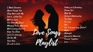 Love Songs Playlist  English songs with lyrics  English song lyrics [upl. by Ahsatsan]