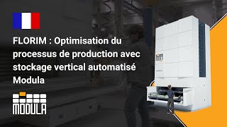 FLORIM  Optimisation du processus de production avec stockage vertical automatisé Modula [upl. by Eseilana1]